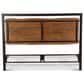 Home Trends & Design Aspen 4-Piece Queen Bedroom Set in Walnut Brown and Antique Zinc, , large