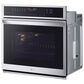 LG 2-Piece Kitchen Package with Print Proof Stainless Steel 4.7 Cu. Ft. Smart Single Wall Oven and Black 30" Induction Cooktop, , large