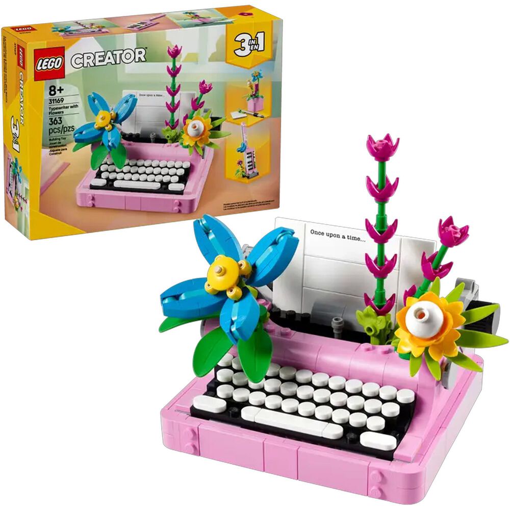 LEGO Creator Typewriter with Flowers, , large