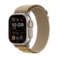Apple Watch Ultra 2 GPS + Cellular 49mm Natural Titanium Case with Tan Alpine Loop - Large, , large