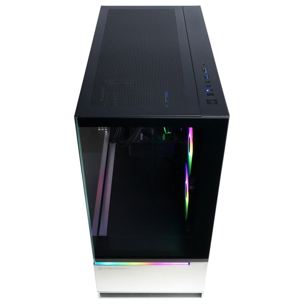 CyberPowerPC Gamer Supreme Gaming Desktop | AMD Ryzen 7 8700F - 32GB RAM - NVIDIA GeForce RTX 5070 Graphics - 2TB SSD in Black, , large