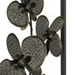 Maple and Jade 36" x 14" Contemporary Flowers Wall Decor in Black (Set of 2), , large