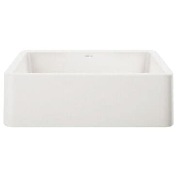 Blanco Ikon 33" Apron Single Bowl Farmhouse Sink in White, , large