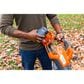 Husqvarna 800-CFM 200-MPH Battery Leaf Blower with 7.7 Ah Battery and QC250 Charger in Orange, , large