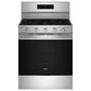 Whirlpool 5.0 Cu. Ft. Freestanding Gas Range with Air Cooking Technology in Stainless Steel, , large