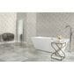Dal-Tile Gamma Bella 14"" X 16"" HYPNOTIC Natural Stone Mosaic Sheet, , large