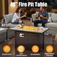 HOMLUX 11-Piece Patio Sectional Set in Dark Gray, , large