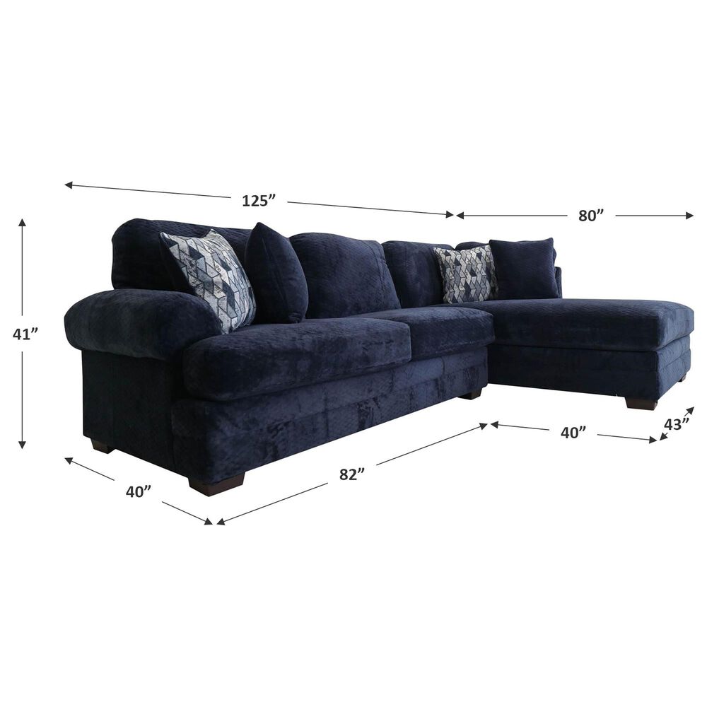 Southaven 2-Piece Sectional with Chaise in Comet Eclipse, , large