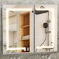 HOMLUX 36" x 30" Bathroom Medicine Cabinet with Mirror in Silver, , large