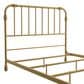 Furniture of America Wren Full Spindle Kids Bed in Gold, , large