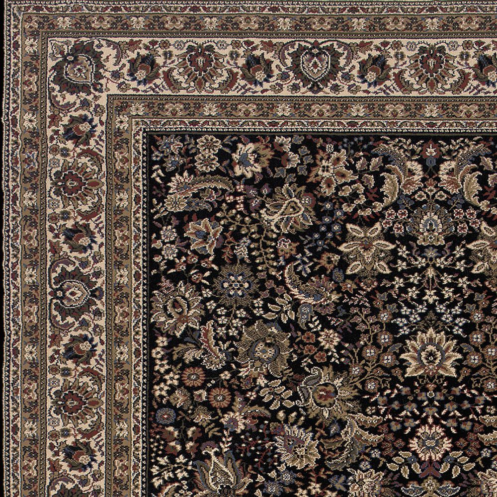 Oriental Weavers Ariana 213K 2&#39;3&quot; x 7&#39;9&quot; Black Runner, , large