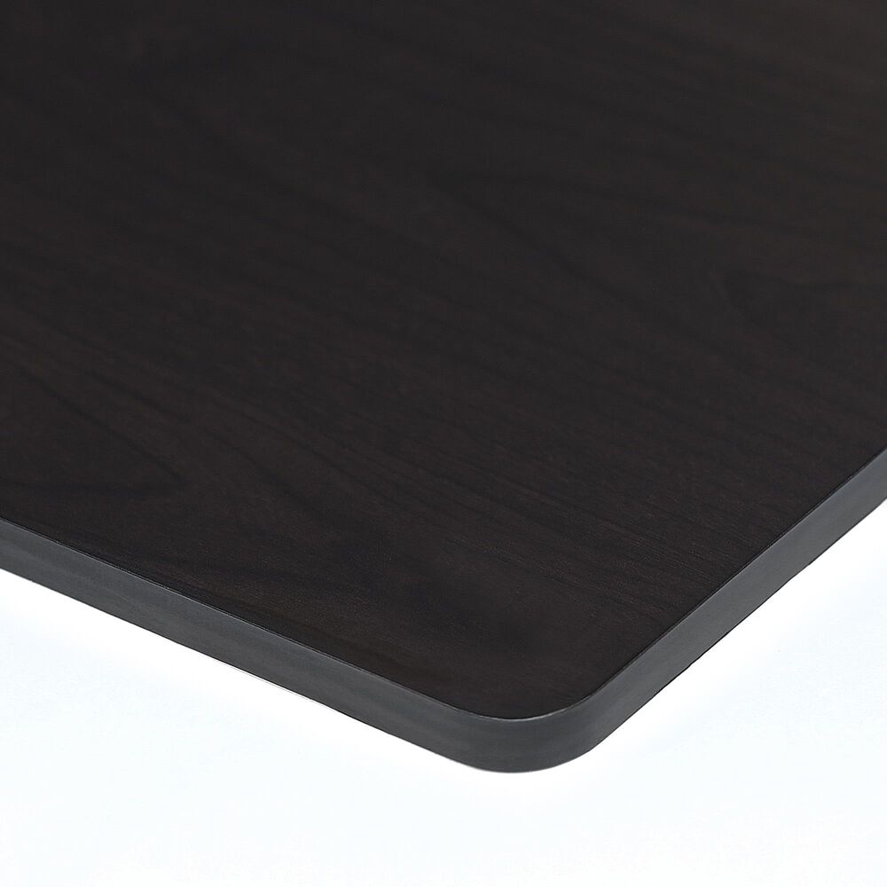 HOMLUX 1-Drawer Modern Nightstand with Open Shelf in Espresso (Set of 2), , large