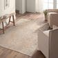 Jaipur Garcia Mabel 5" x 8" Semolina and Abyss Area Rug, , large