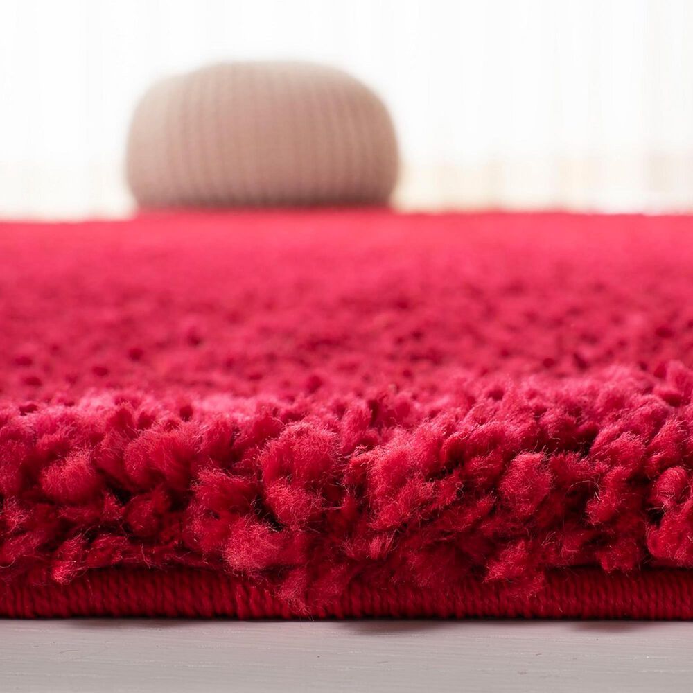Safavieh August Shag AUG900Q 3&#39; Square Red Area Rug, , large