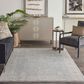 Nourison Infinite 3"11" x 5"11" Blue Area Rug, , large