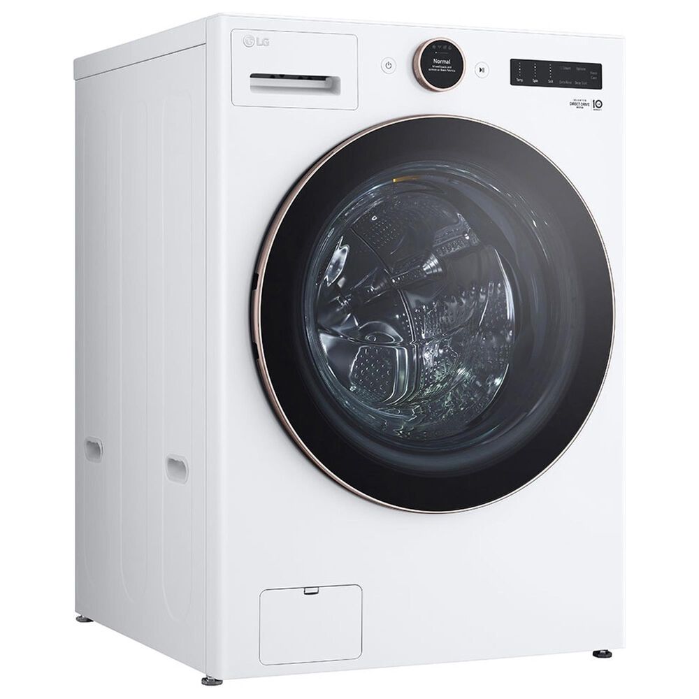 LG 5.0 Cu. Ft. Ultra Large Capacity Front Load Washer with TurboWash360 In White, , large