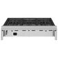 SMEG 36" Portofino Gas Rangetop in Stainless Steel, , large