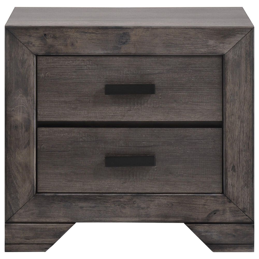 Mayberry Hill Nathan 4-Piece Queen Bedroom Set in Gray Oak, , large