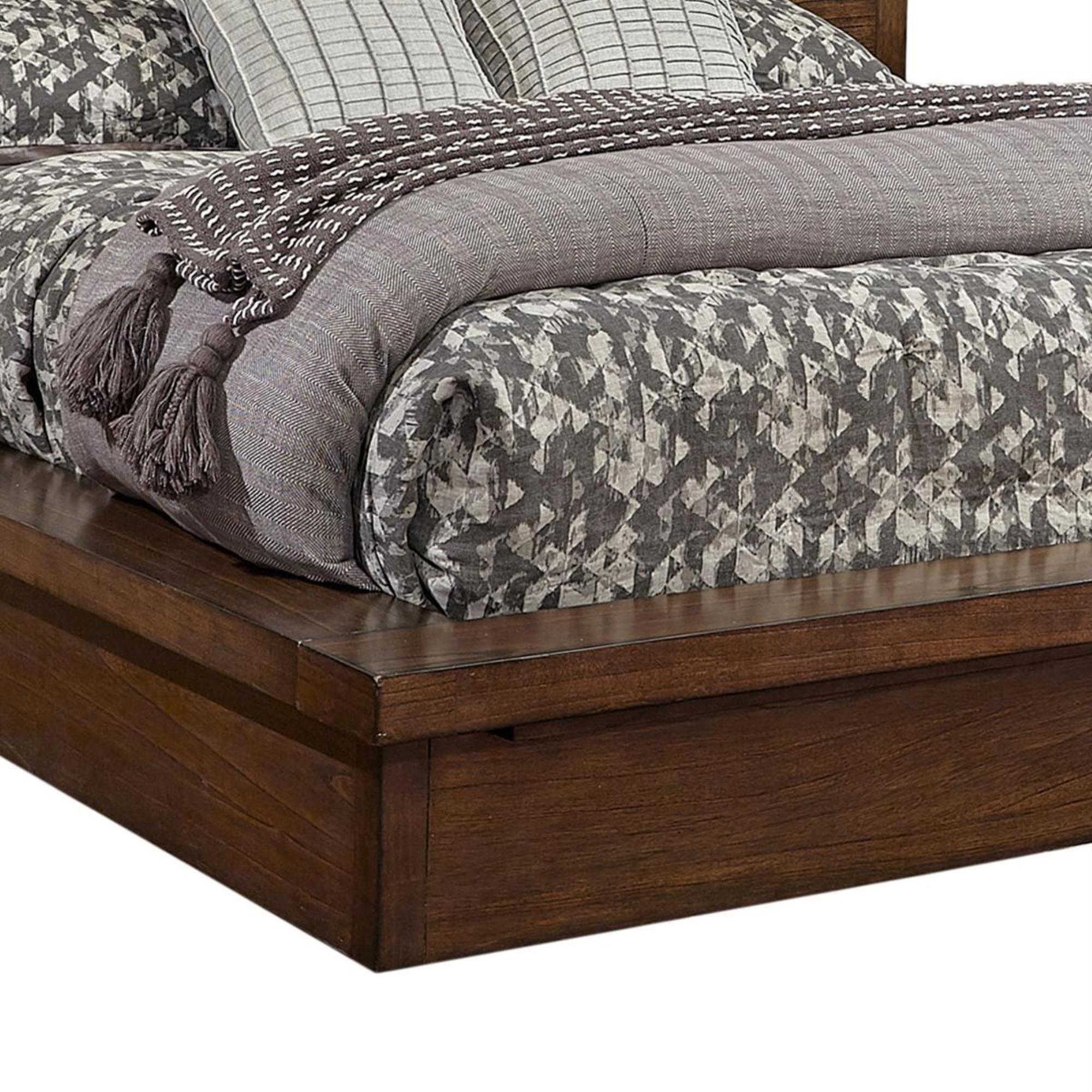 Bookshelf deals king bed