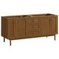 James Martin Laurent 72" Double Bathroom Vanity in Honey Oak with 3 cm Carrara Marble Top and Rectangular Sinks, , large