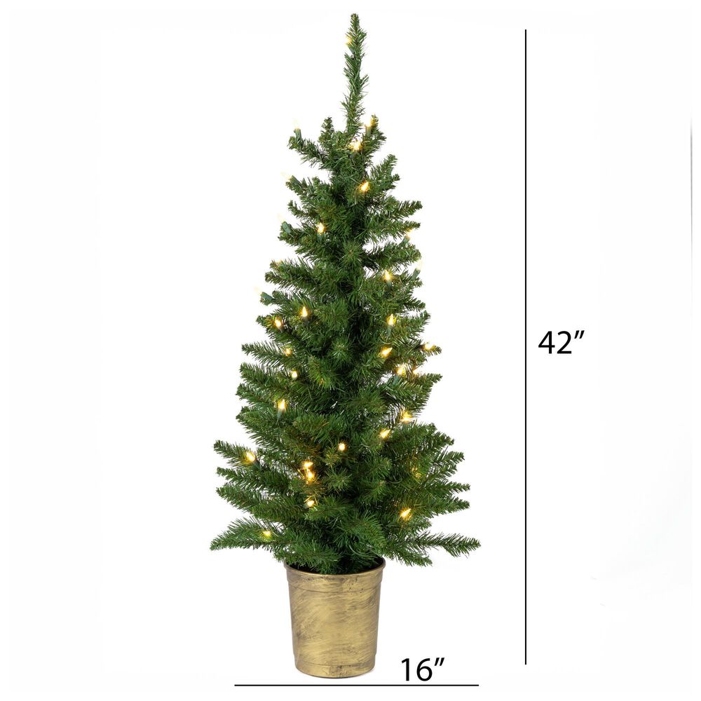 The Gerson Company 3.5&#39; Colorado Spruce with Lights, , large