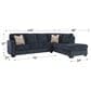 Ashley Aviemore 2-Piece Sectional with Right-Facing Chaise in Ink, , large