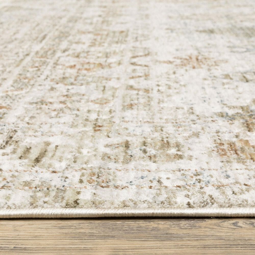 Oriental Weavers Avalon Southwestern Beige and Blue 2'7" x 7'7"Runner, , large