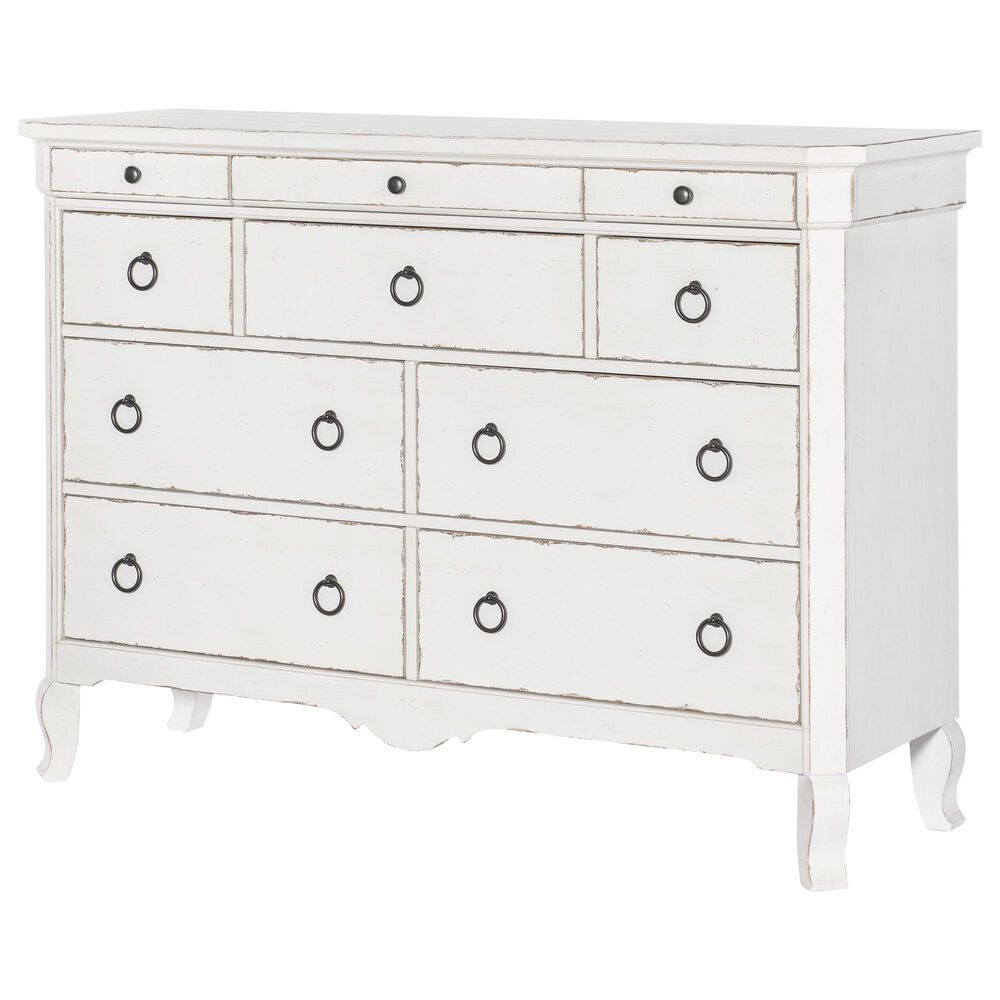 Legacy Classic Vintage Market 4-Piece Panel Bedroom Set in Picket Fence, , large