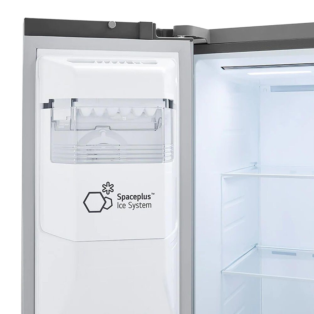 LG 22.5 Cu. Ft. Side-By-Side Counter-Depth Refrigerator in PrintProof Stainless Steel, , large