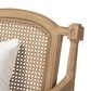 Baxton Studio Clemence Arm Chair in Ivory, , large