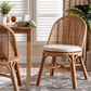 Baxton Studio Daniela Side Chair in Light Honey, , large