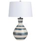 Crestview Collection Avent Table Lamp in Cream and Navy, , large