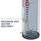 GE Appliances 30-Gallon Smart Electric Water Heater with Flexible Capacity in Gray, , large