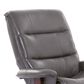 Simeon Collection Knight Manual Reclining Swivel Chair and Ottoman in Ice, , large