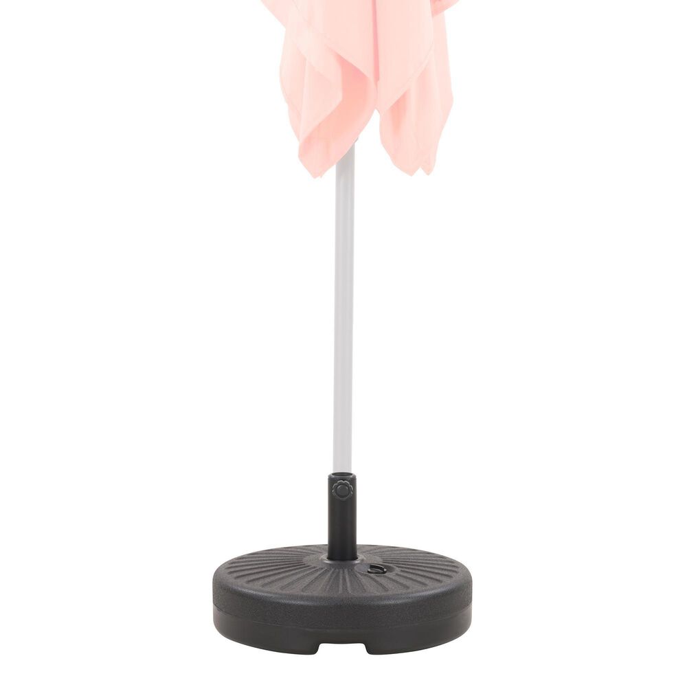 CorLiving Round Umbrella Base in Dark Grey, , large