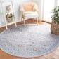 Safavieh Serapi Traditional 6"7" Round Grey and Beige Area Rug, , large