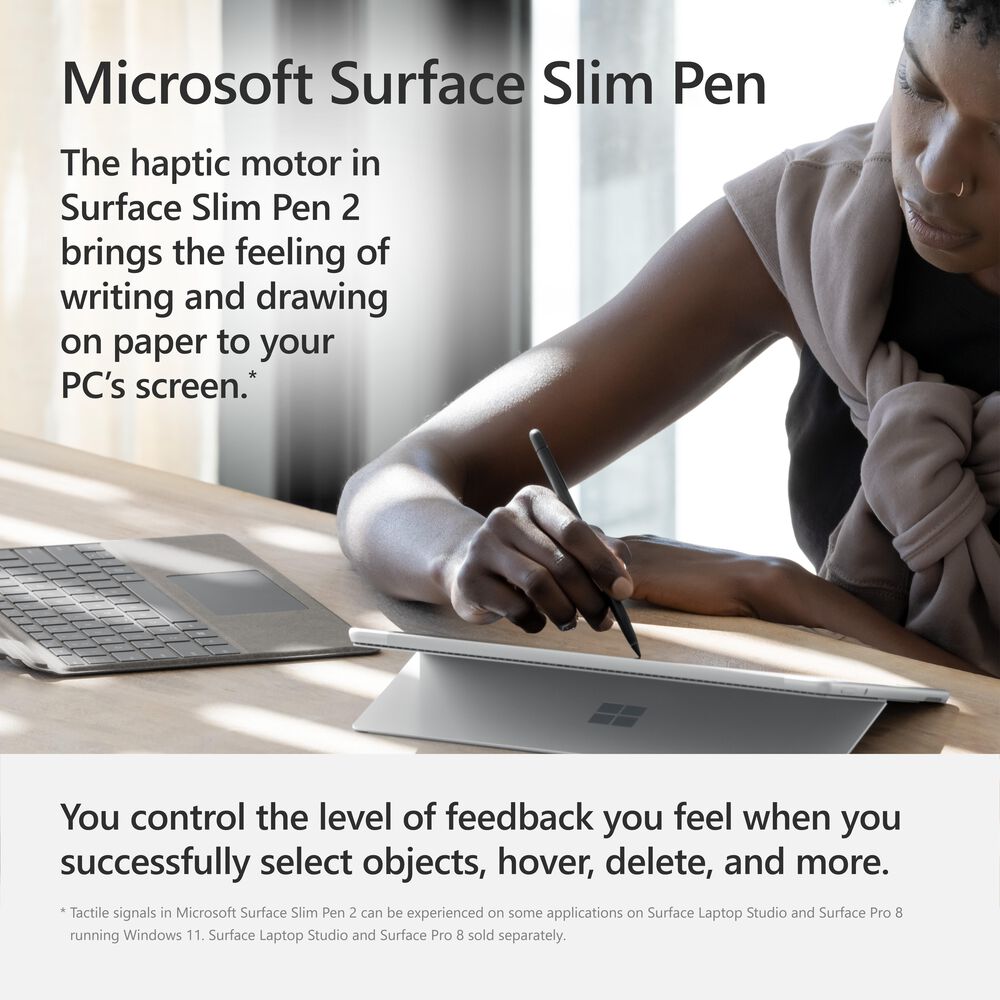 Microsoft Surface Slim Pen 2 in Black, , large