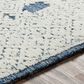 Surya Louvre LOU-2300 6" x 9" Navy, Cream and Ice Blue Area Rug, , large