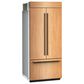 KitchenAid 20.8 Cu. Ft. Built-In French Door Bottom Mount Refrigerator with Platinum Interior in Panel Ready, , large