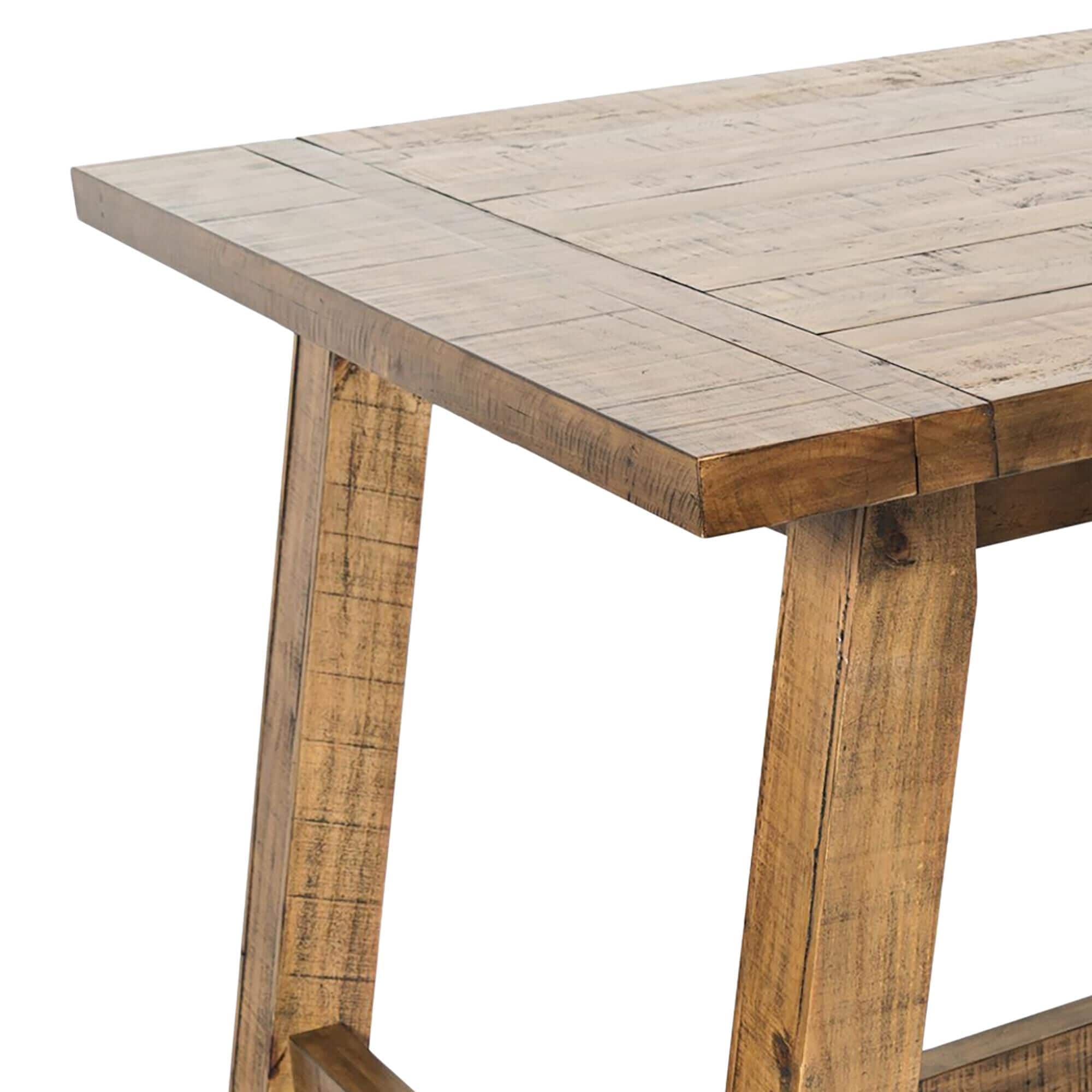 Sievers counter height trestle dining shop table