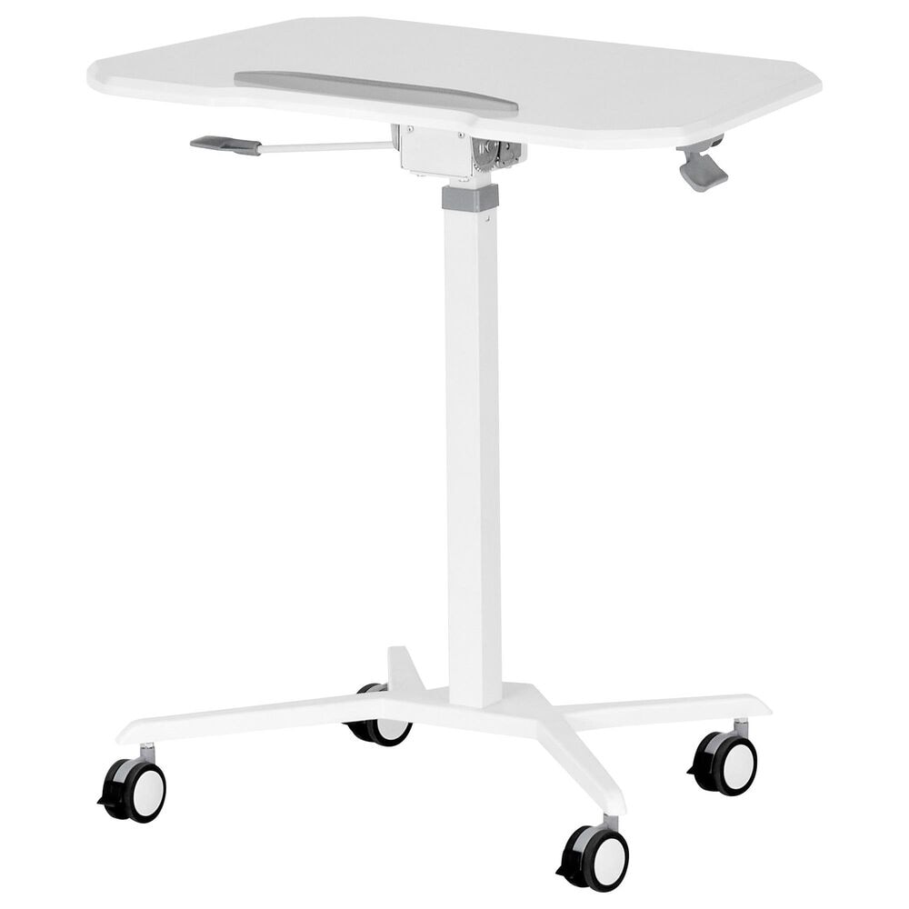 Rta Products Llc Mobile Laptop Computer Stand in White, , large