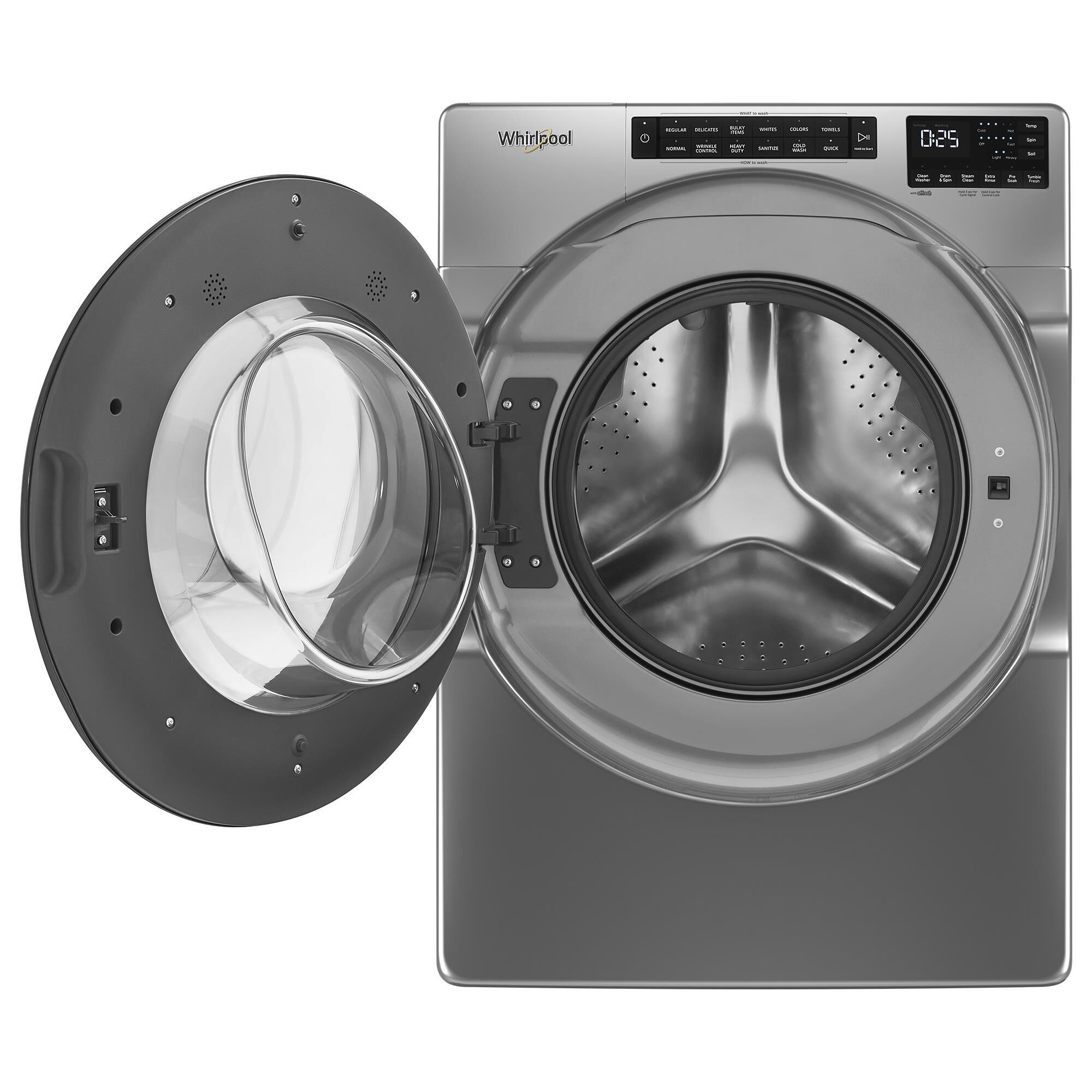 Whirlpool 4.5 Cu. Ft. Front Load Washer and 7.4 Cu. Ft. Gas Dryer