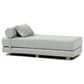 Jaxx Avida Daybed with Queen Sleeper in Silver, , large