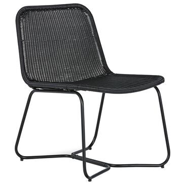 Ashley Daviston Accent Chair in Black, , large