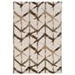 Radici USA Dora 10" x 14" Beige and Tan Area Rug, , large