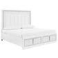 Ashley Chalanna King Upholstered Storage Bed  in White, , large