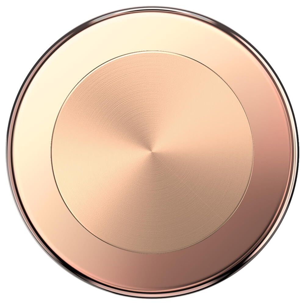 PopSockets MagSafe Circle PopGrip in Aluminum Radial Rose Gold, , large
