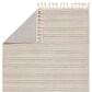 Jaipur Jaida Khoda Gray Morn and Humus 5" x 7" Area Rug, , large