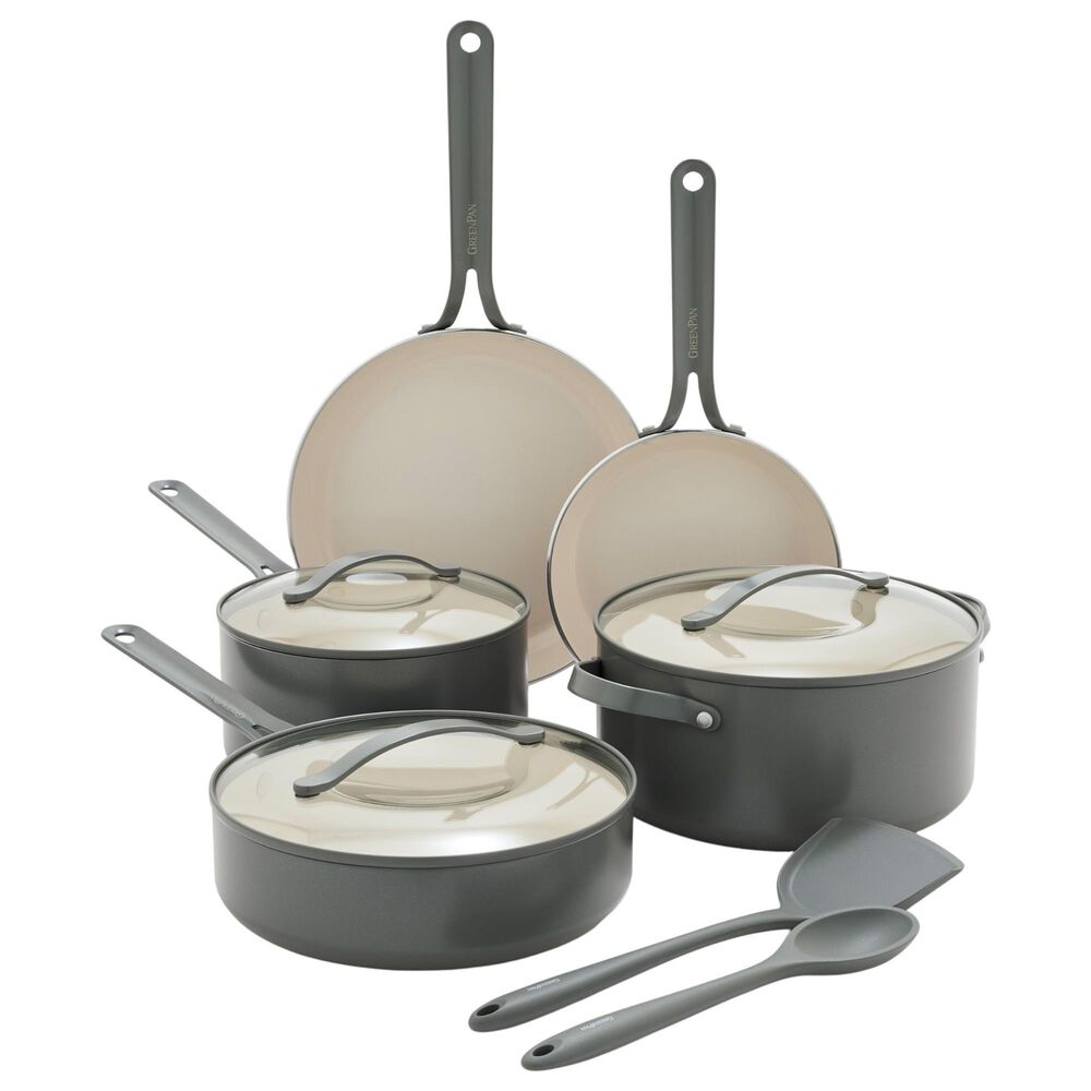 Green Pan Nova Gallery 10-Piece Cookware Set in Slate, , large