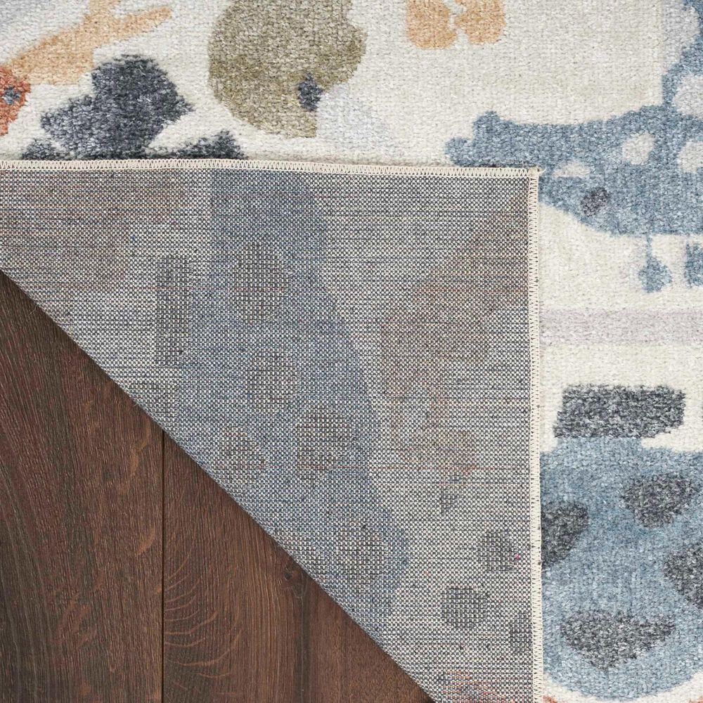 Nourison Astra Machine Washable 3&#39;3&quot; x 5&#39; Ivory Kids Rug, , large
